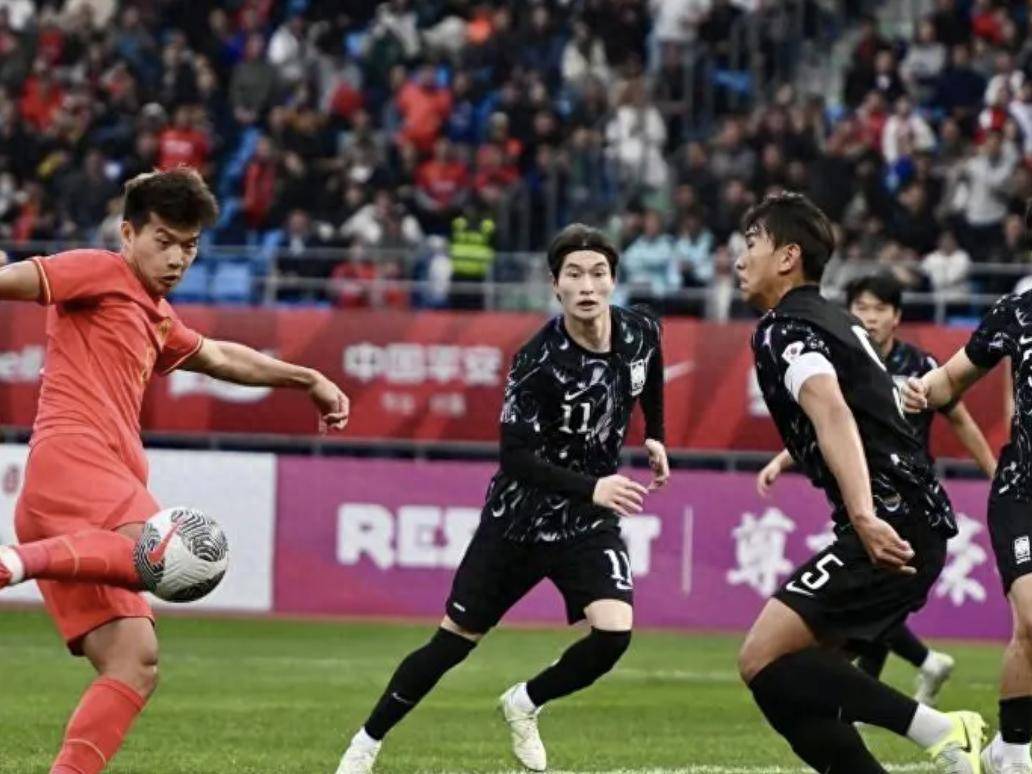 韩国队在友谊赛中战胜墨西哥